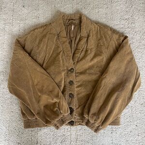 Free People | Velvet Bomber Jacket